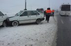 جاده نهاوند به نورآباد به علت کولاک از هر دو سمت تا اطلاع ثانوی مسدود شد