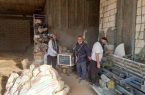 تصاویری از تلاش جوانان نهاوندی برای آماده سازی موکب شهید همدانی در کربلا