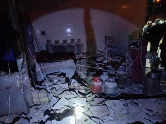 انفجار در مغازه شارژ کپسول LPG در نهاوند یک کشته و سه زخمی بر جای گذاشت+ تصاویر