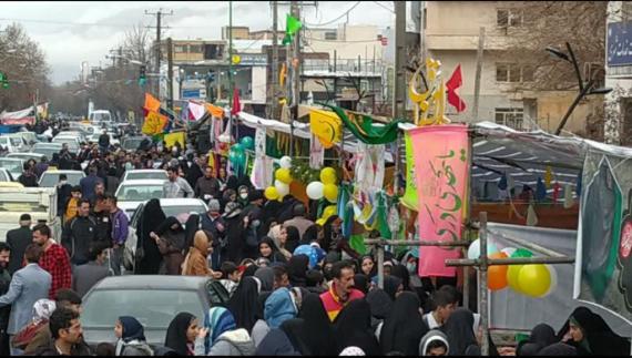 جشن بزرگ خیابانی نیمه شعبان در نهاوند+ تصاویر