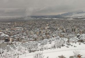تصاویر زیبایی از نهاوند برفی