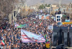 حضور پرشور و کم سابقه مردم نهاوند در راهپیمایی روز جهانی قدس+فیلم