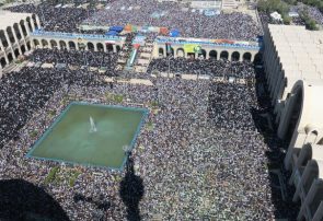 فیلم/ برگزاری راهپیمایی جمعه نصر در نهاوند