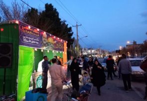برپایی موکب «وعده صادق» در نهاوند+تصاویر