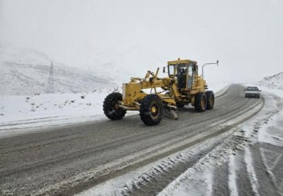 باز بودن همه محورهای کوهستانی نهاوند+ تصاویر