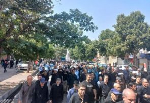 روایت تصویری از مراسم جاماندگان اربعین در نهاوند