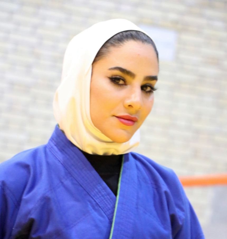 راه‌یابی بانوی رزمی‌کار نهاوند به مسابقات جهانی